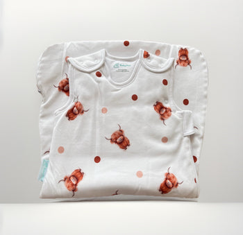 BabyMac Highland Cow Design Sleeping Bag