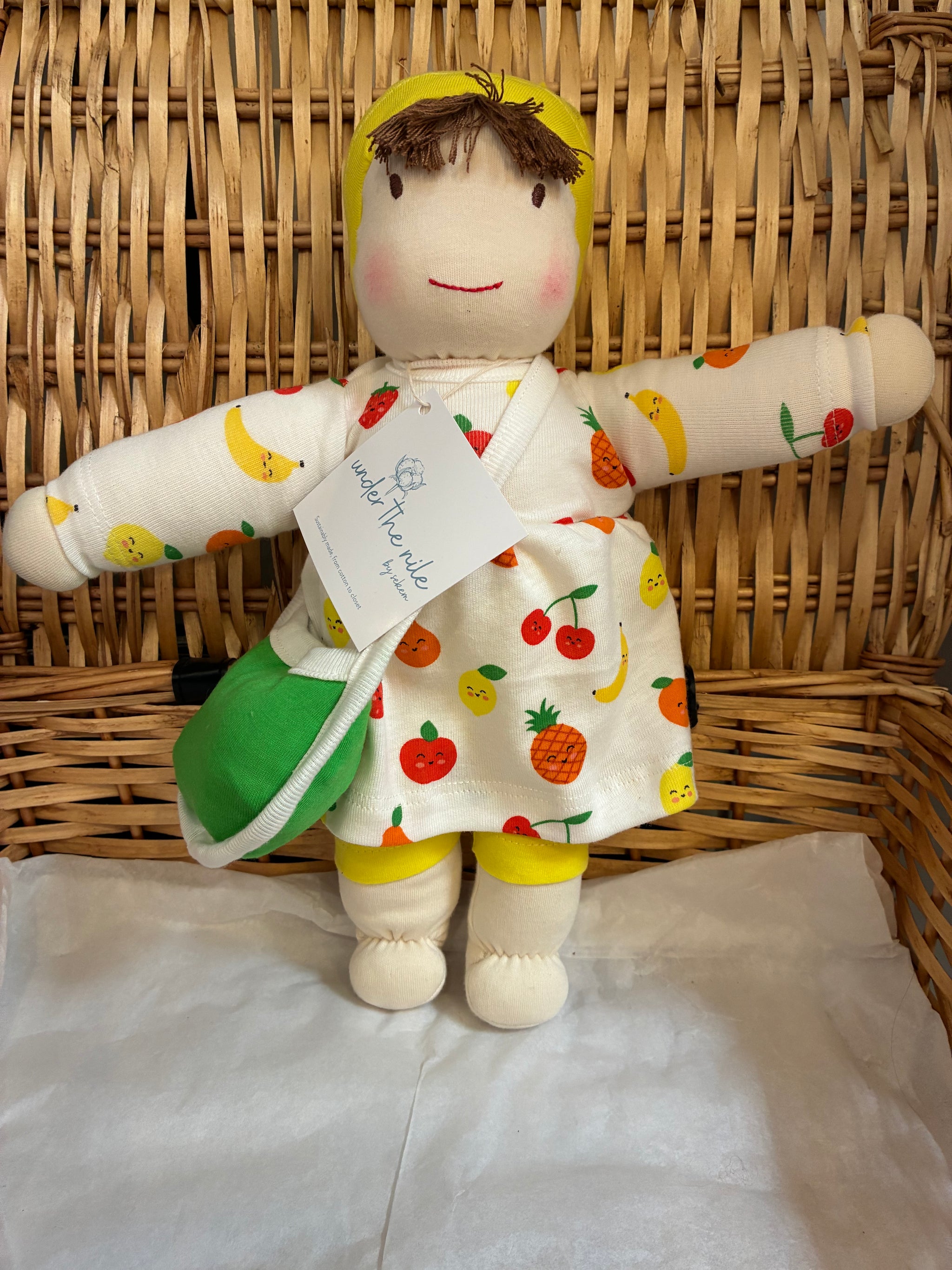 Dress Up Doll - Jill, Waldorf Doll, Organic Cotton