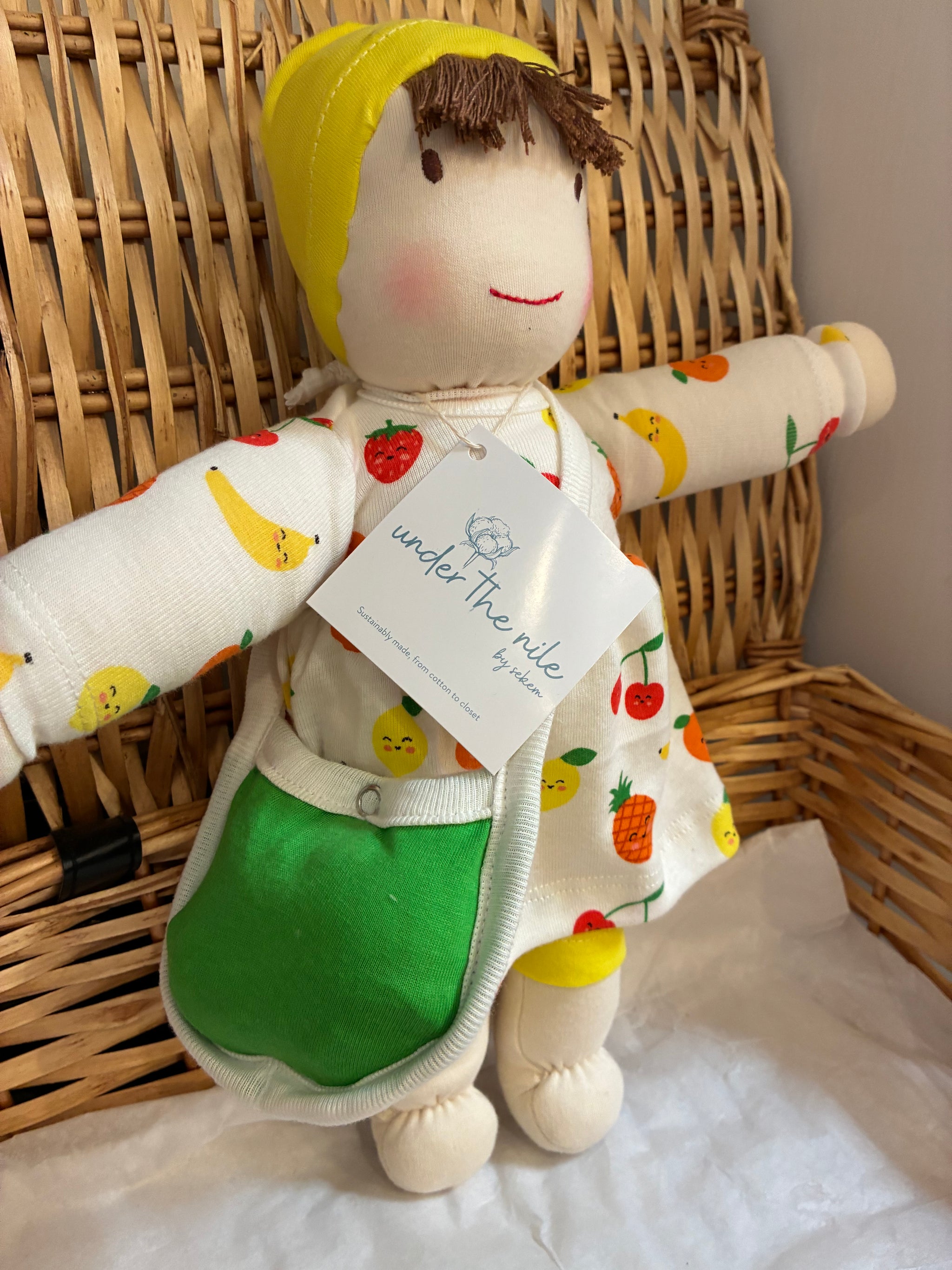 Dress Up Doll - Jill, Waldorf Doll, Organic Cotton