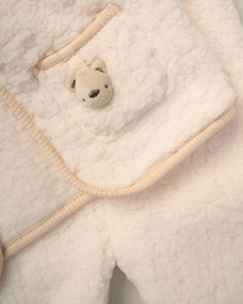 Sherpa Teddy Gilet Set Rock-a-Bye Baby