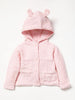 Pink Cotton Knit Cardigan