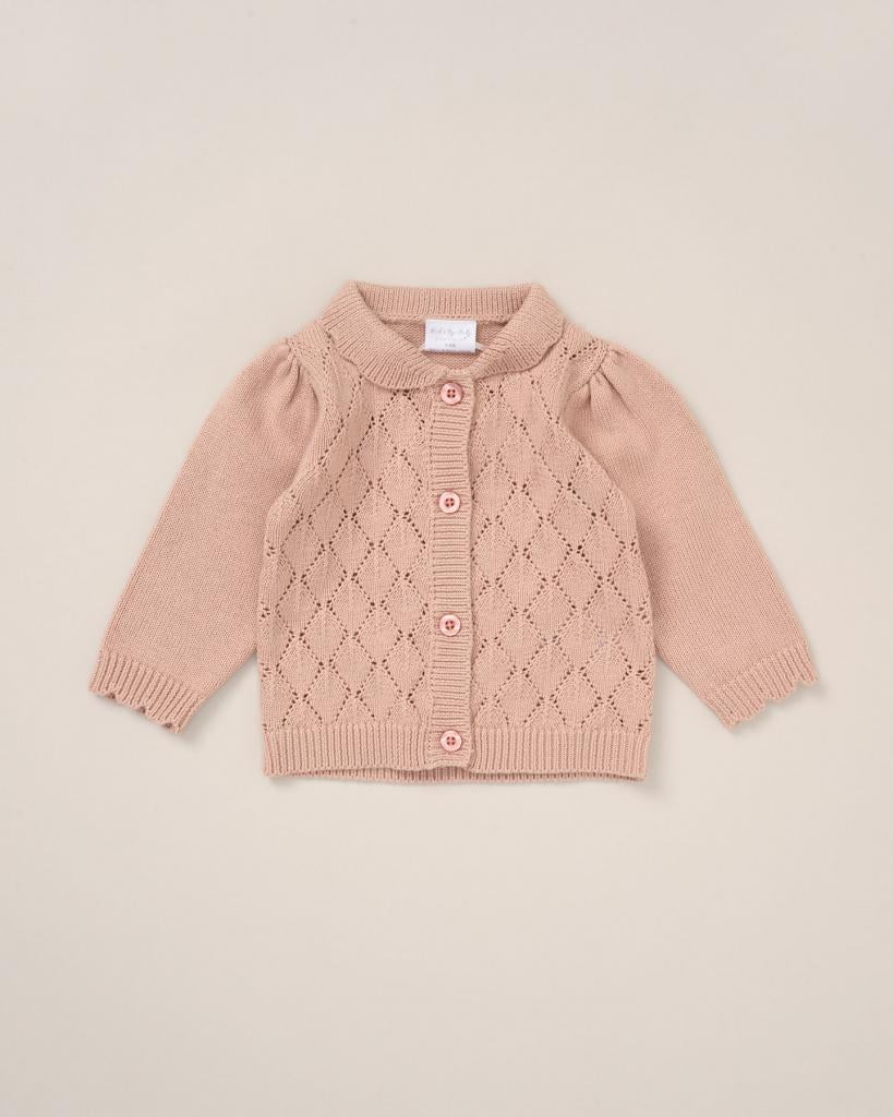 Dusty Rose Knitted Set Rock-a-Bye Baby