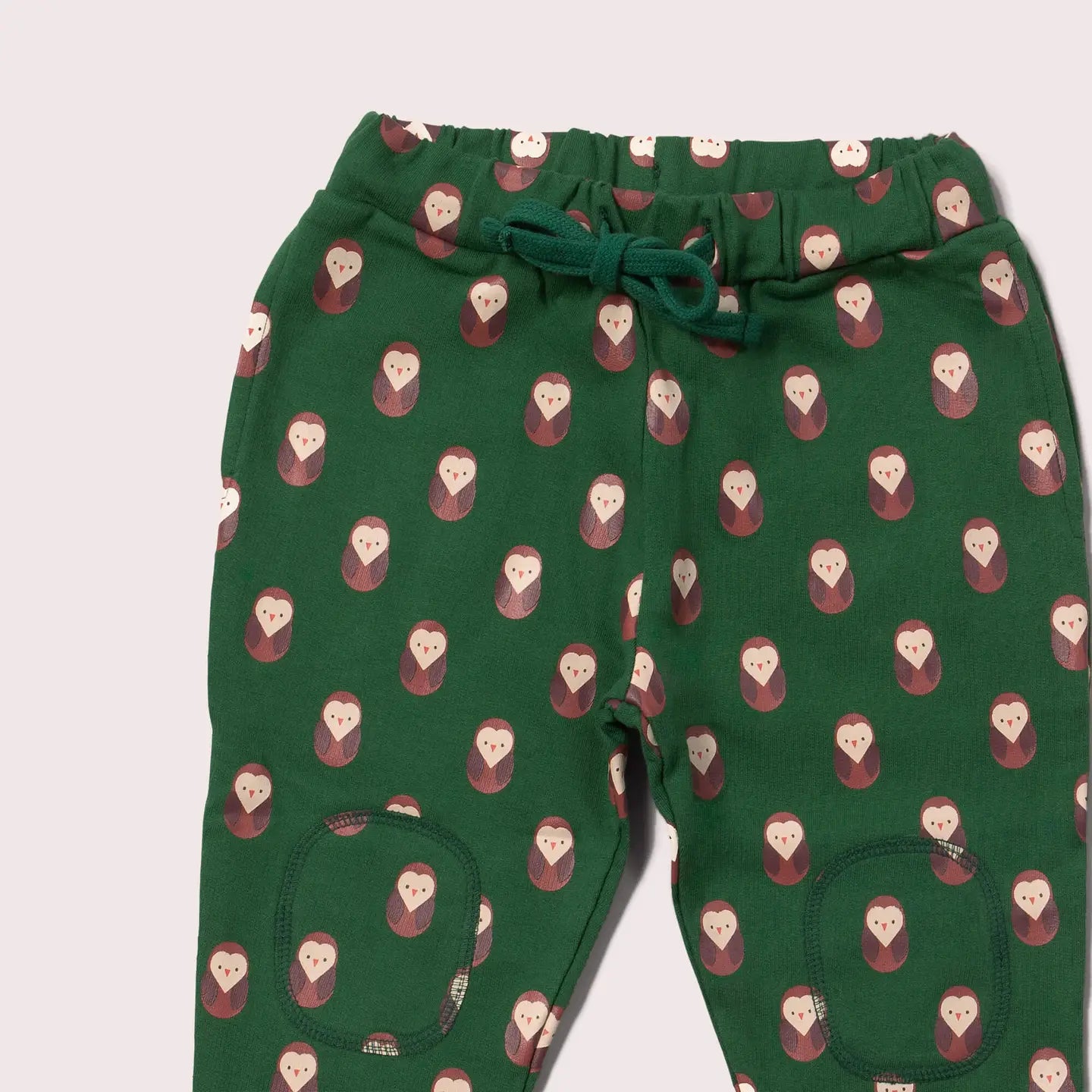 Brown Owl Knee Patch Joggers Little Green Radicals