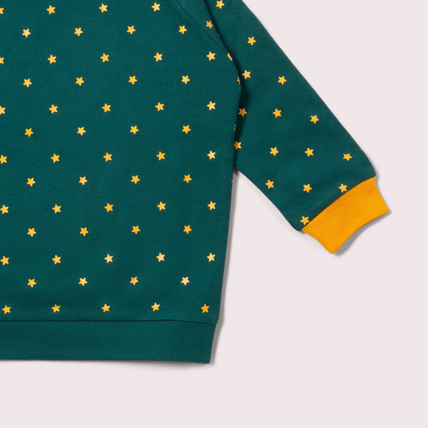 Golden Stars Raglan Sweatshirt  Little Green Radicals