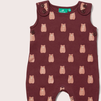 Brown Bear Dungarees Little Green Radicals