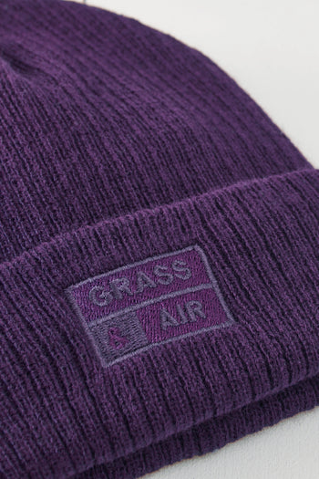 Icelandic Amethyst Beanie Hat Grass & Air