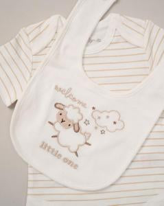 Welcome Little One 5 piece Gift Set Rock-A-Bye Baby Boutique