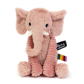 Pink Elephant - Plush Toy Les Ptipotos