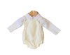 Ivory & White Knitted Romper Outfit Little Nosh