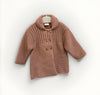 Blush Pink Double Knit Baby Coat Little Nosh