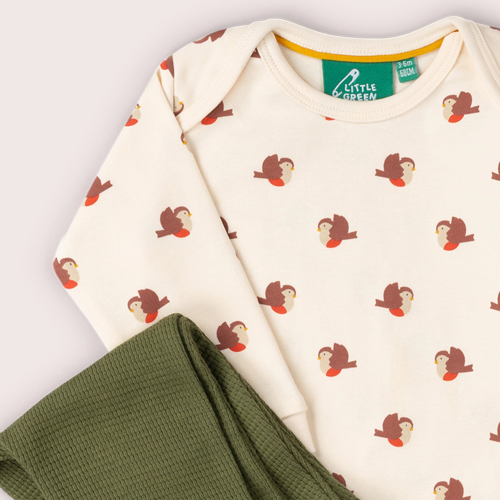 Little Robin T-Shirt & Jogger Play Set Little Green Radicals