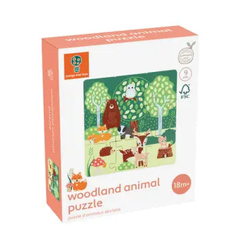 Woodland Animal Puzzle  Orange Tree