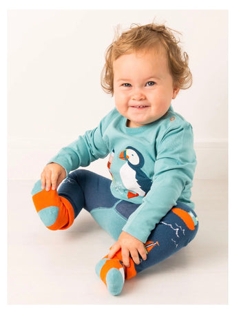 Kenzie the Puffin Long Sleeved T-shirt Blade & Rose