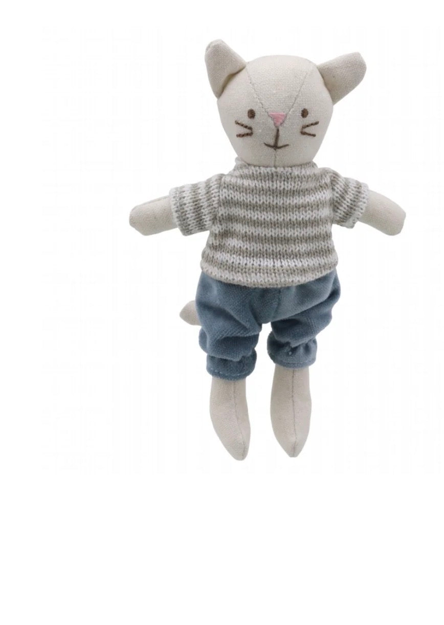 Wilberry Toys Collectables Little Cat Boy Dressed Toy