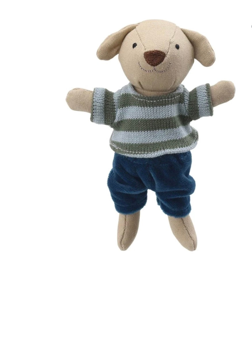 Wilberry Toys Collectables Little Dog Boy Dressed Toy