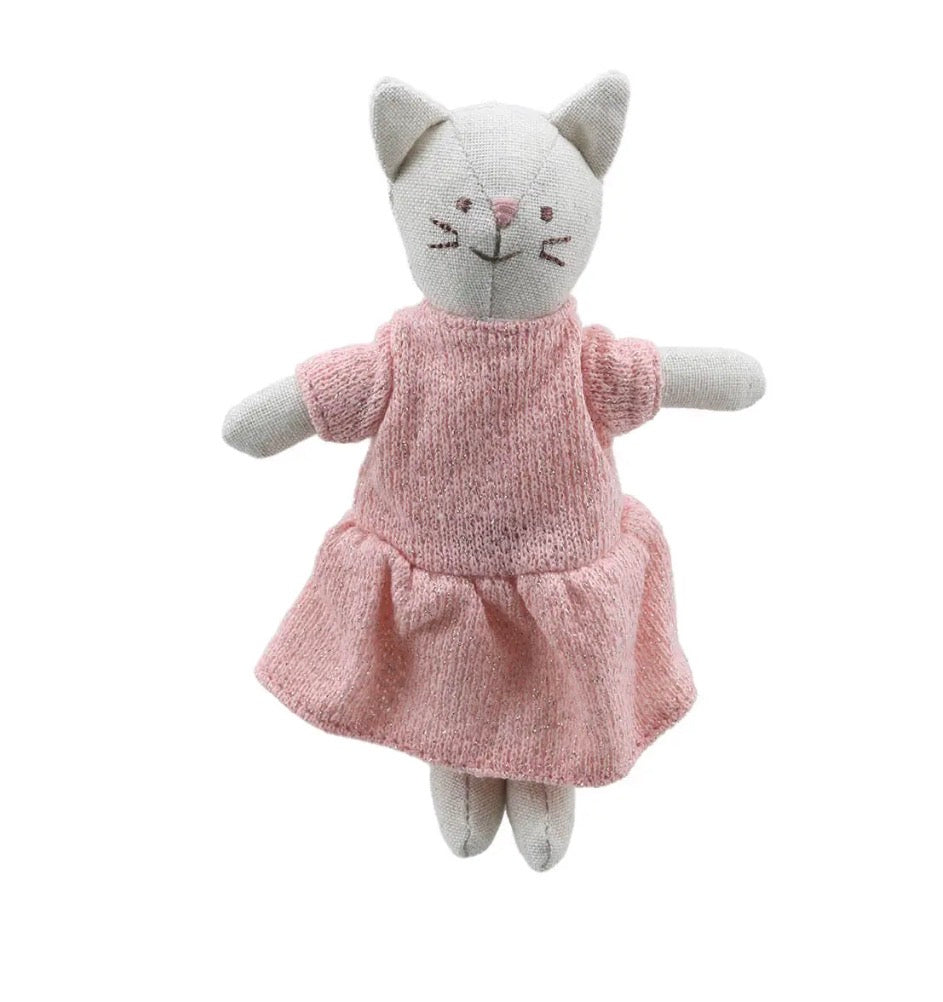 Wilberry Toys Collectables Little Cat Girl Dressed Toy