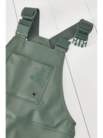 Khaki Green  Rainster Dungaree Grass & Air