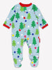 Organic Christmas Tree Sleepsuit Toby Tiger