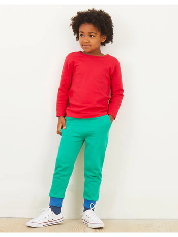 Organic Long Sleeved Red Top Toby Tiger