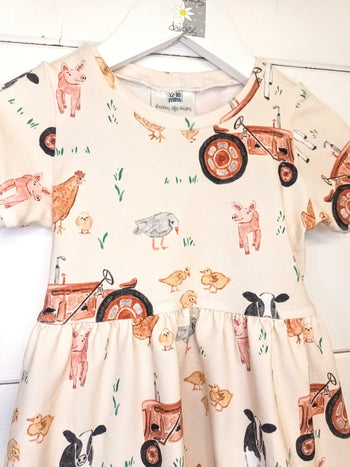 Little Farm Jersey Dress Freckles & Daisies
