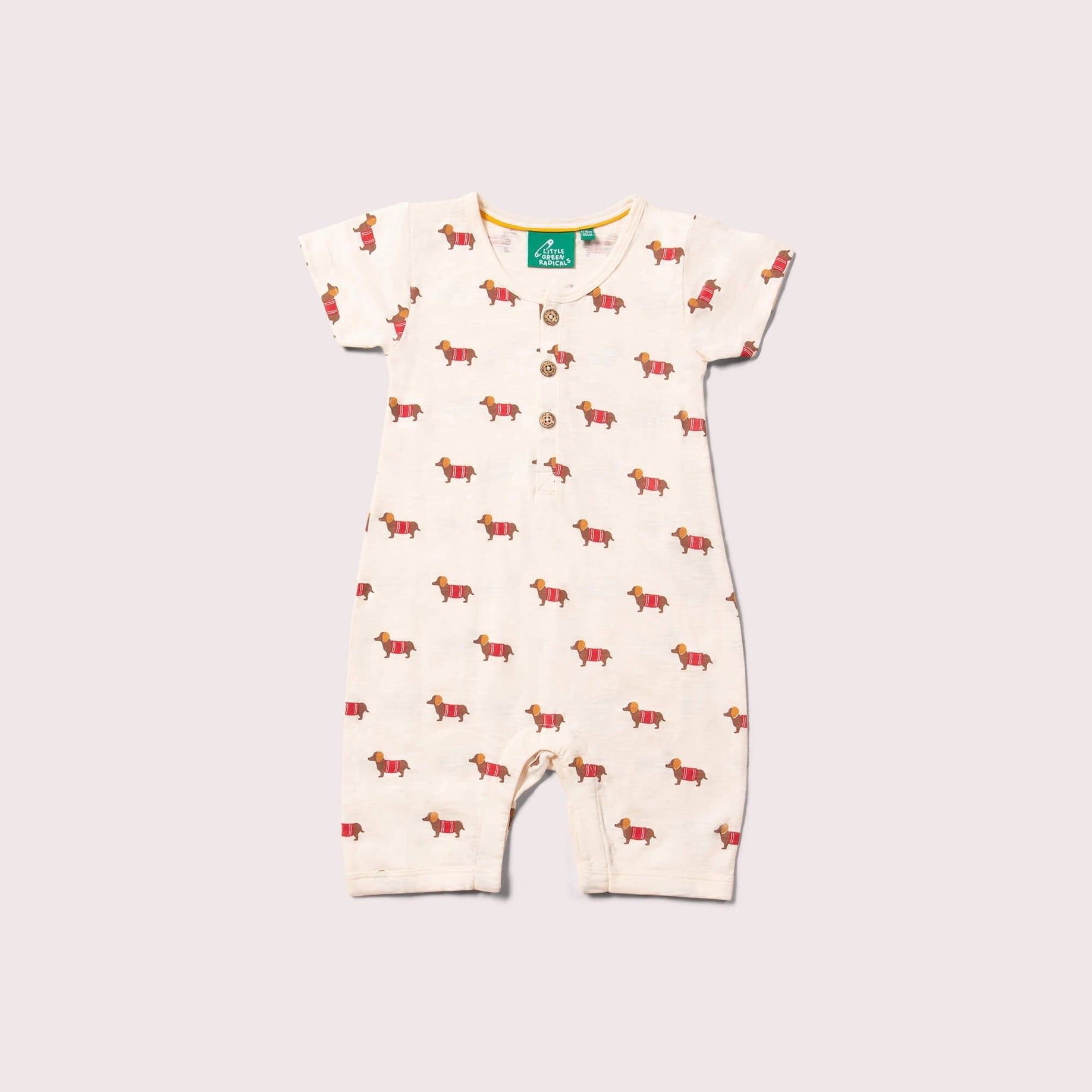 Summer Sausage Dog Romper Little Green Radicals