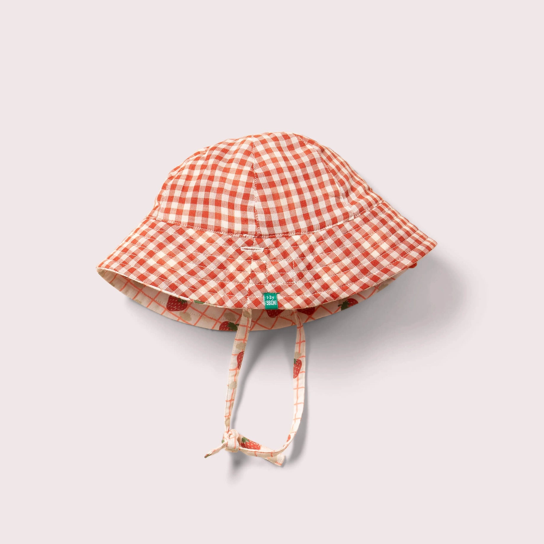 Strawberry Days Reversible Sunhat Little Green Radicals