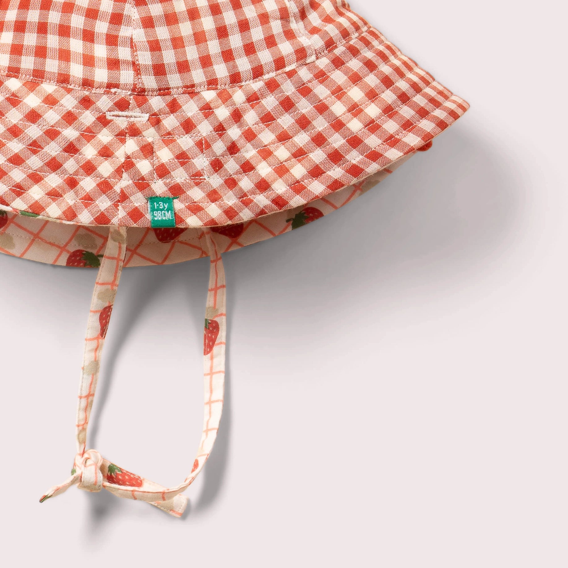 Strawberry Days Reversible Sunhat Little Green Radicals