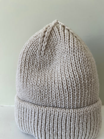 Timeless Biscuit Knit Hat Little Nosh
