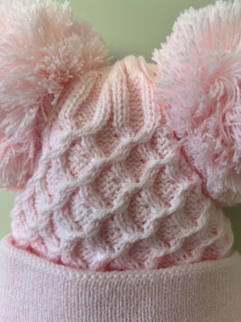 Loveknot Baby Bobble Hat