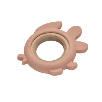 Fish Wooden & Silicone Teething Ring Jumini