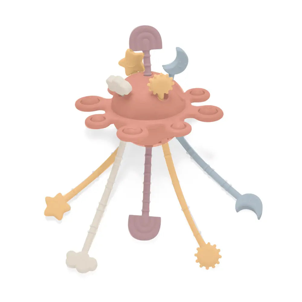 Coral Coloured Pulling Toy  Jumini