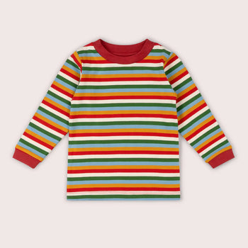Striped Long Sleeve Top Little Green Radicals