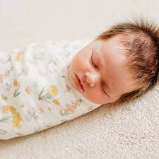 Daffodil Print Muslin Square Fox & Lottie