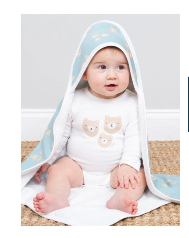 Three Bears Cuddle Wrap Blanket
