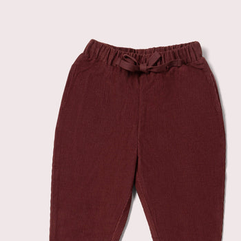 Chocolate Cord Comfy Trousers Little Green Radicals