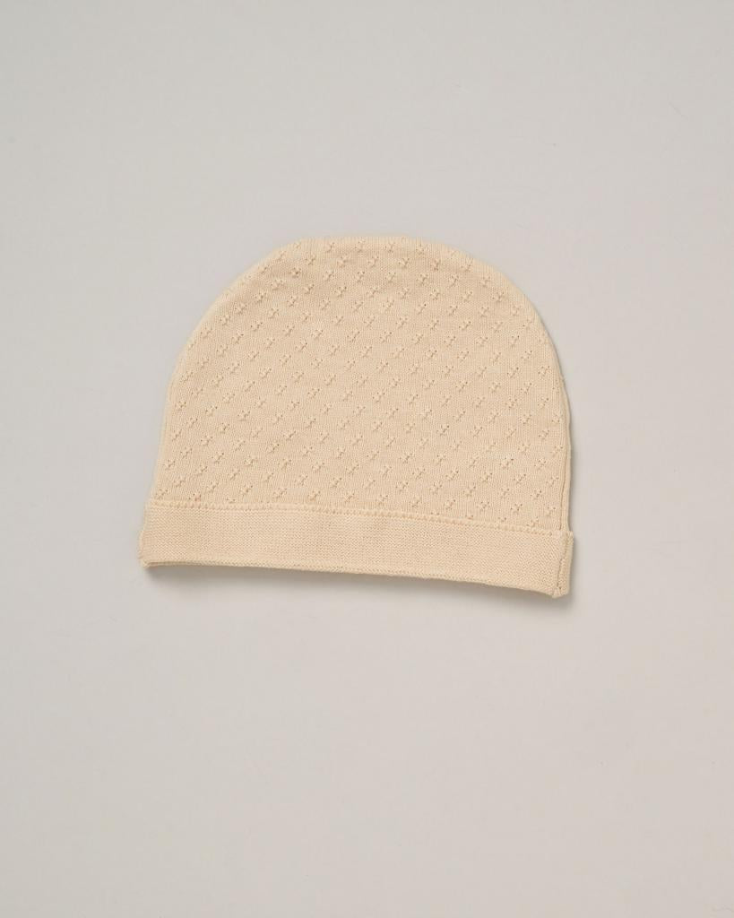 Traditional Beige All Cotton Knitted Set Rock-a-Bye Baby