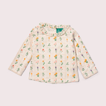 Botanical Collared Blouse Little Green Radicals