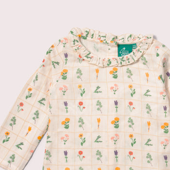 Botanical Collared Blouse Little Green Radicals