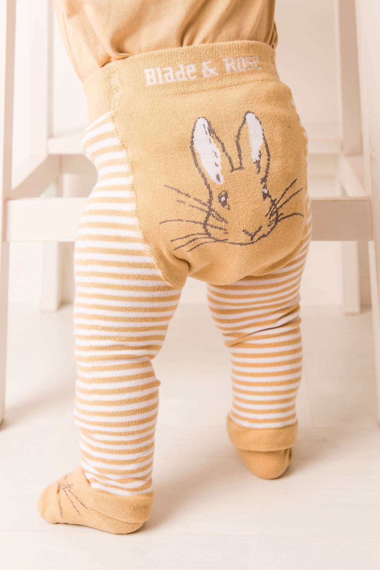 Neutral Peter Rabbit Leggings Blade & Rose