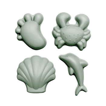 Scrunch Sand Moulds - Footprint Set Sage