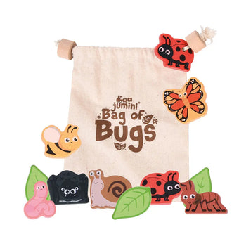 Woodland Collection bag of Bugs  Jumini