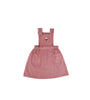 Pigeon Organics Pink Cord Pinafore Dress