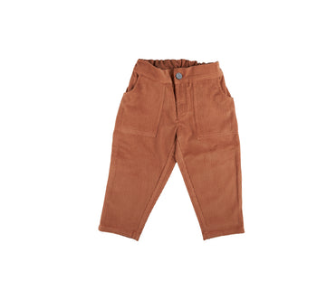 SALE Pigeon Organics Simple Cord Trousers Macaroon