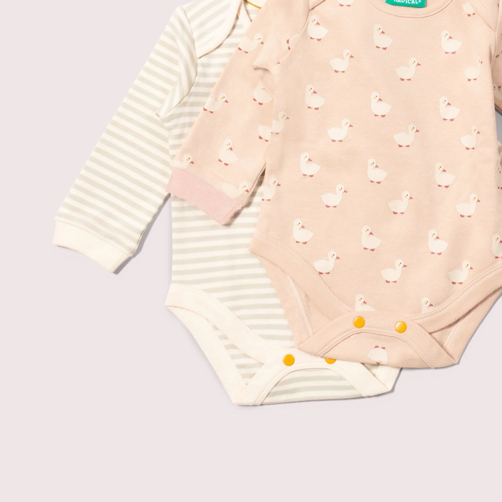 Puddle Ducks Bodysuit Set Little Green Radicals