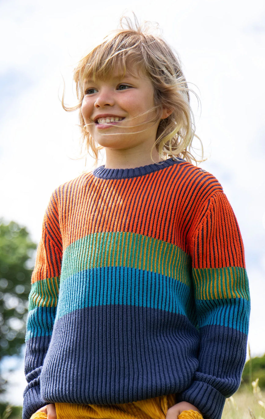 Frugi Top Notch Knitted Jumper