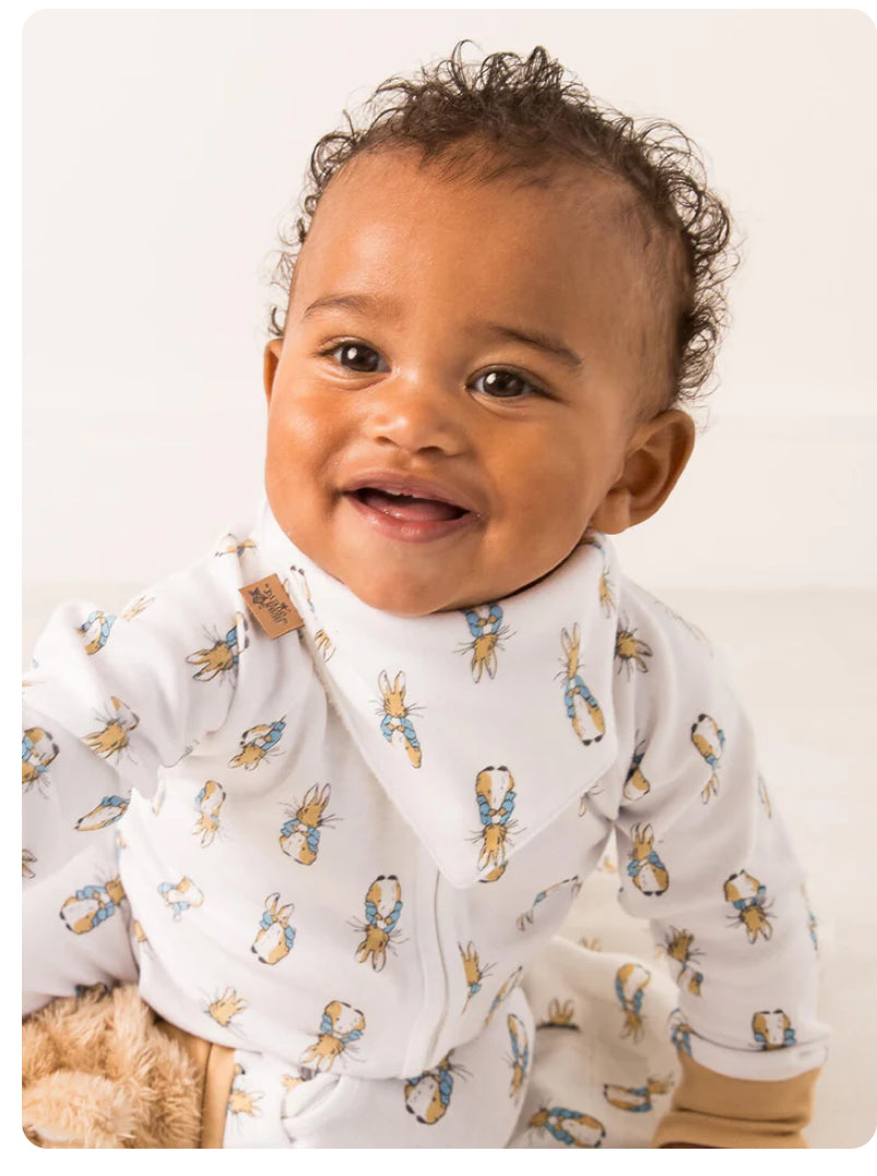 Peter Rabbit Dribble Bib Blade & Rose