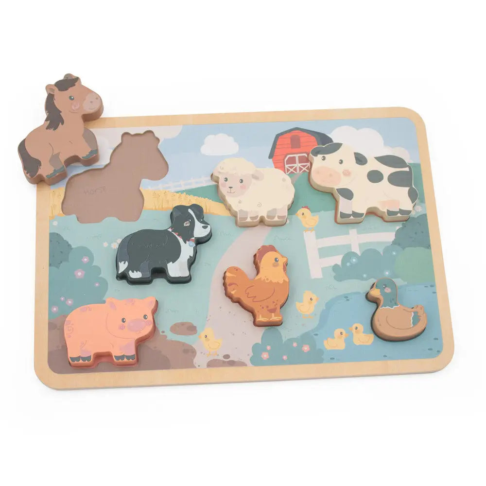 Chunky Farm Puzzle Jumini