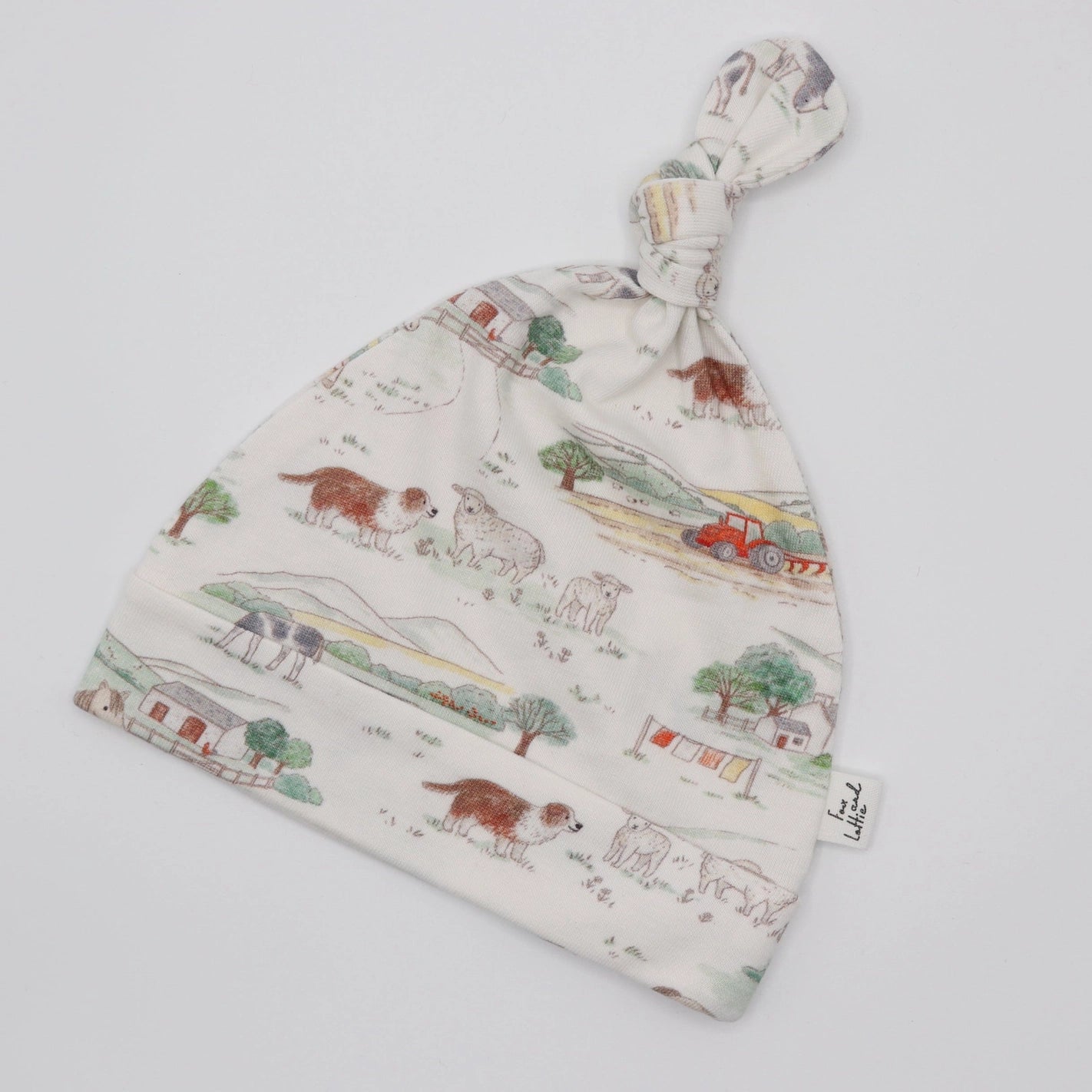 Farm  Print Hat Fox & Lottie