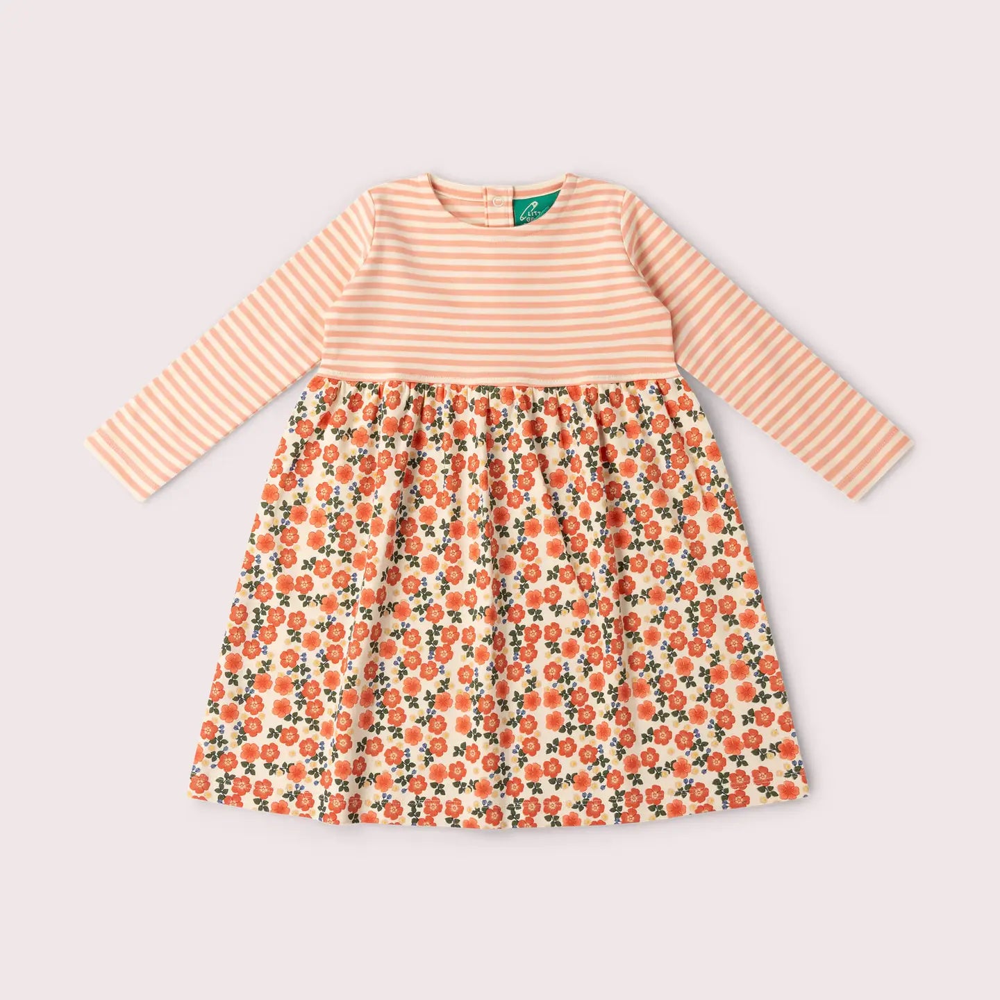 Petals Easy Peasy Long Sleeve Dress Little Green Radicals
