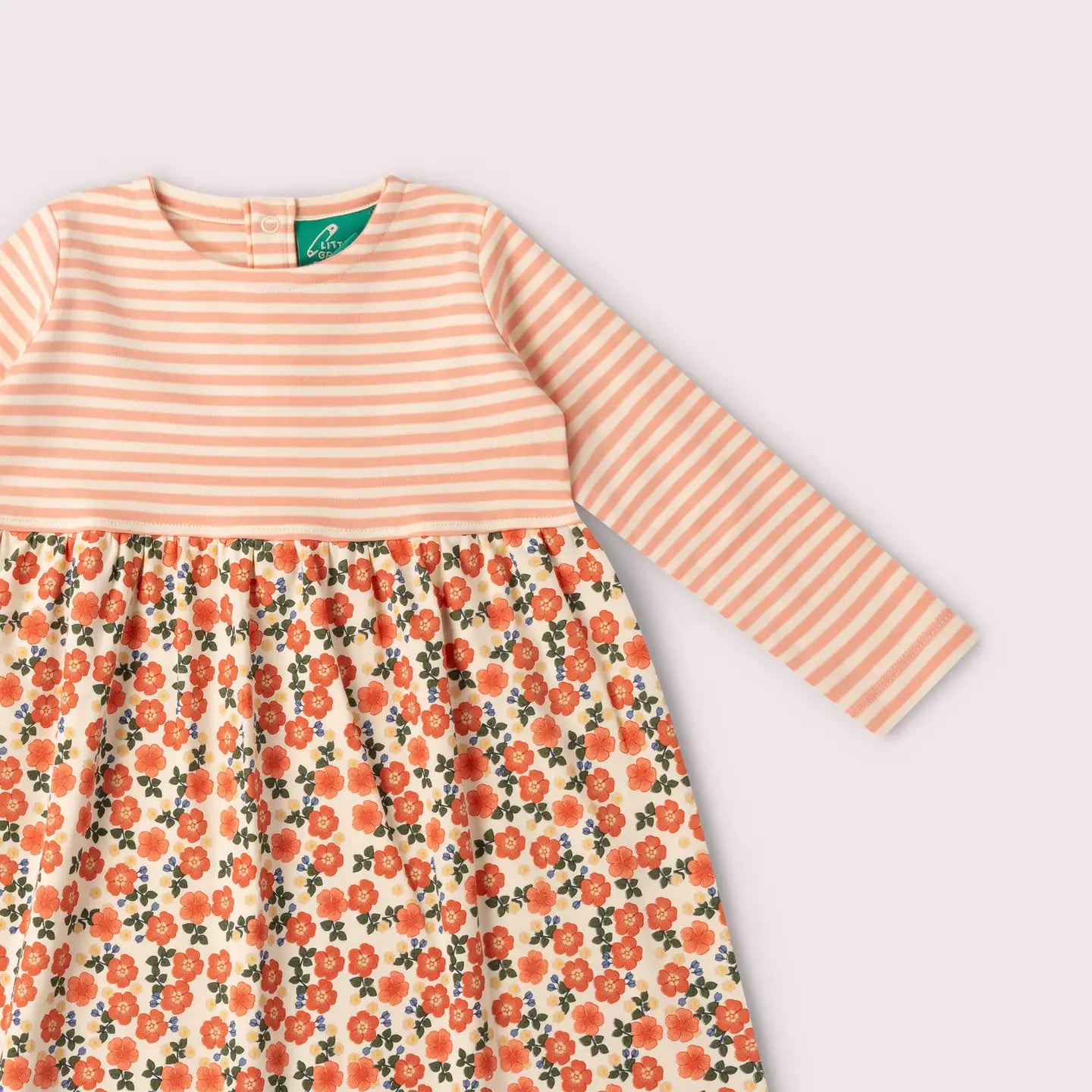 Petals Easy Peasy Long Sleeve Dress Little Green Radicals
